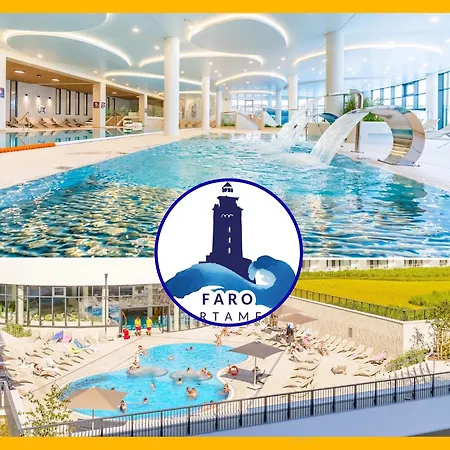 Faro Polanki Aqua Deluxe 4 Baseny W Cenie, Pools Inklusive 아파트 *